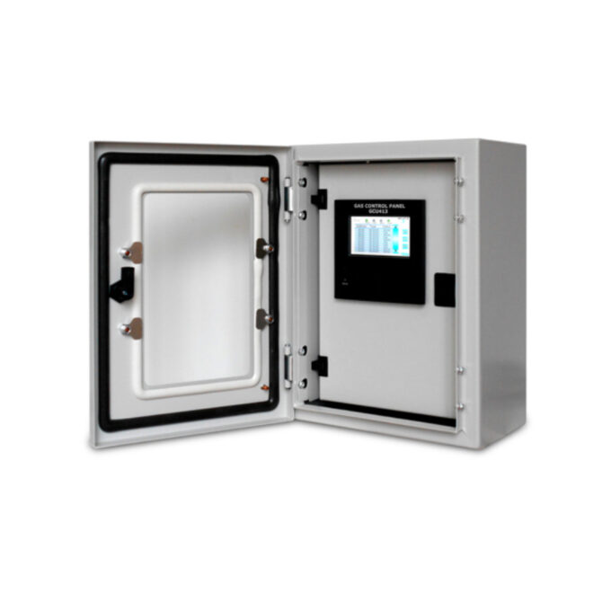 Gas control unit for up to 247 addressable sensors